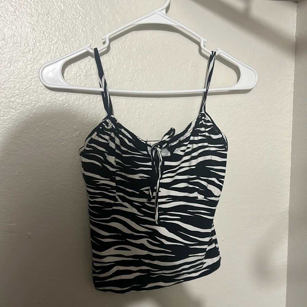 Zebra Tank Top